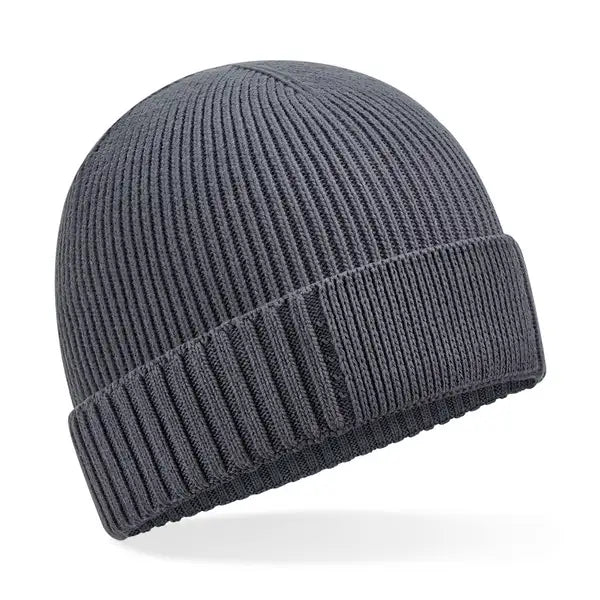 COOZO-Beechfield Organic Cotton Engineered Patch Beanie (B438N)