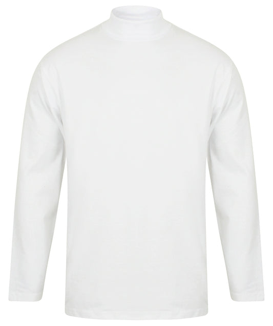 Henbury Long Sleeve Roll Neck Top-WXL