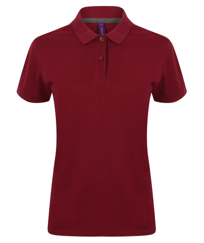 Henbury Ladies Modern Fit Cotton  Polo Shirt - COOZO