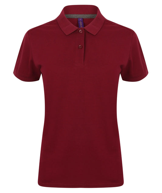 Henbury Ladies Modern Fit Cotton  Polo Shirt - COOZO