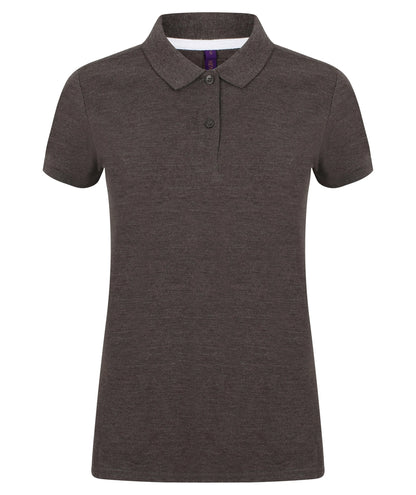 Henbury Ladies Modern Fit Cotton  Polo Shirt - COOZO