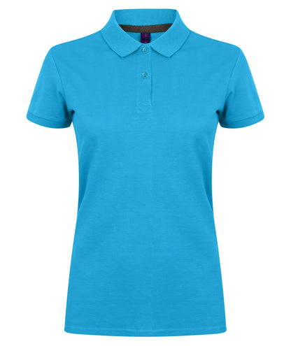Henbury Ladies Modern Fit Cotton  Polo Shirt - COOZO