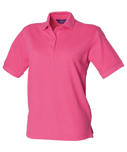 Henbury Ladies Poly/Cotton Polo Shirt - COOZO