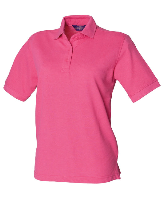Henbury Ladies Poly/Cotton Polo Shirt - COOZO