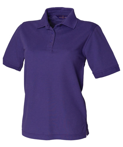 Henbury Ladies Poly/Cotton Polo Shirt - COOZO