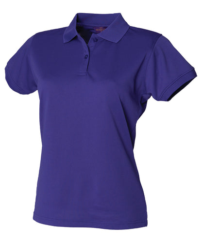 Henbury Ladies Coolplus Wicking Piqua€?Polo Shirt Other color - COOZO