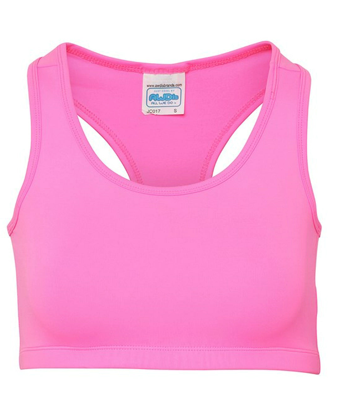 AWDis JC017 Just Cool Girlie Sports Crop Top - COOZO