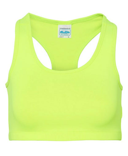 AWDis JC017 Just Cool Girlie Sports Crop Top - COOZO