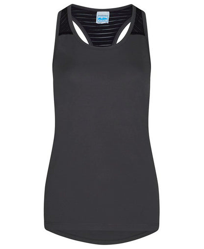 AWDis JC027 Just Cool Girlie Smooth Workout Vest - COOZO