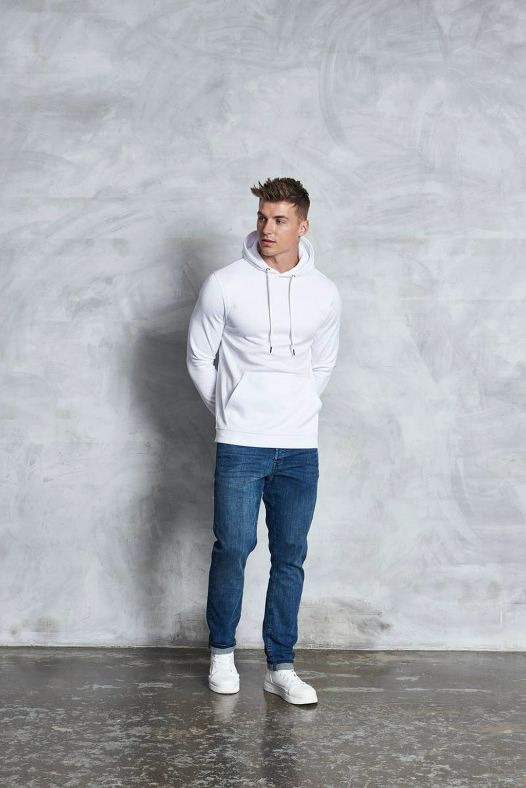 AWDis JH006 Just Hoods Sports Polyester Hoodie - COOZO