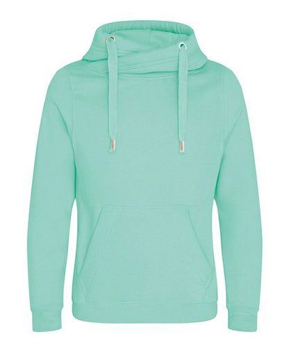 AWDis JH021 Just Hoods Cross Neck Hoodie - COOZO