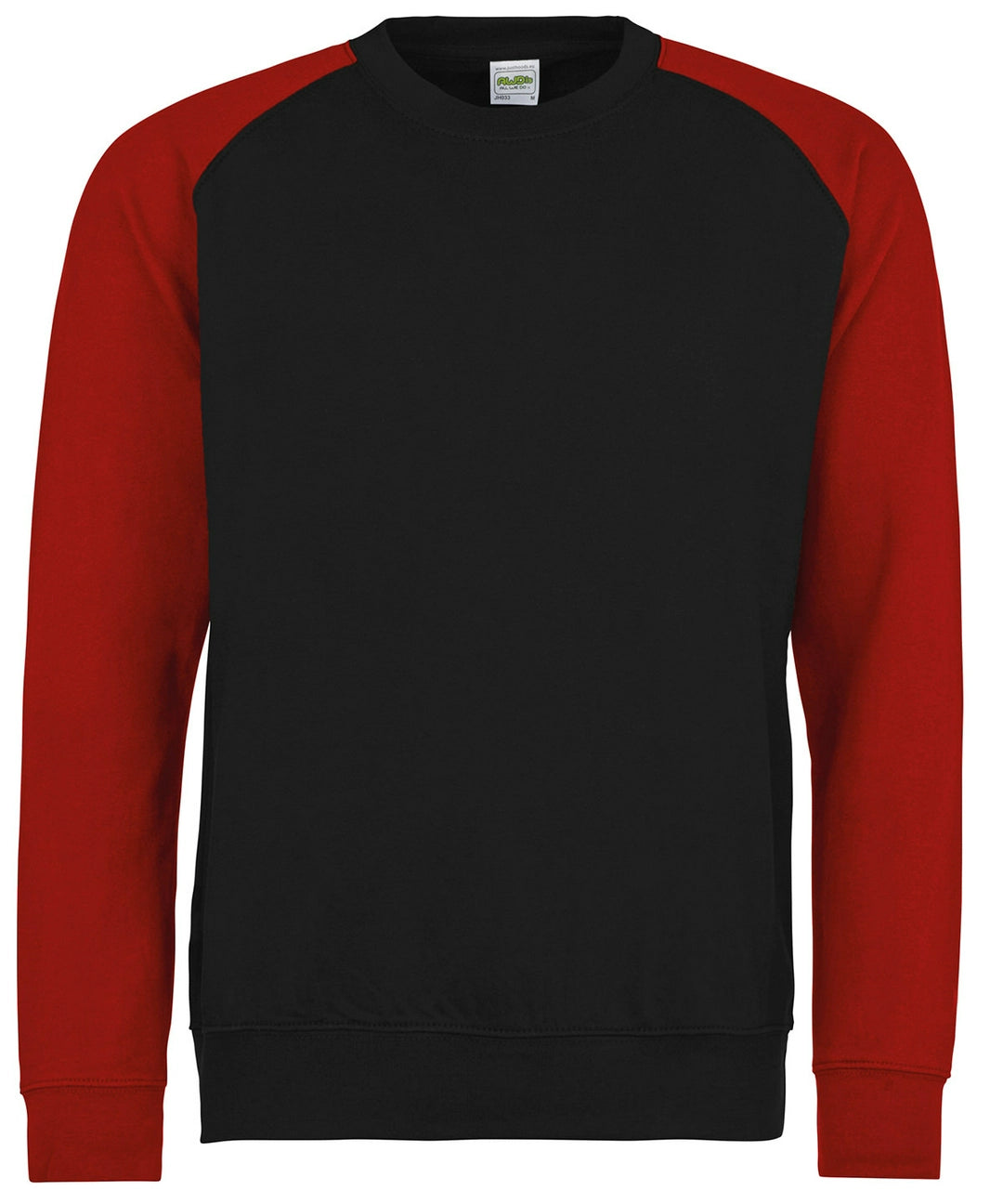 AWDis JH033 Just Hoods Baseball Sweatshirt - COOZO