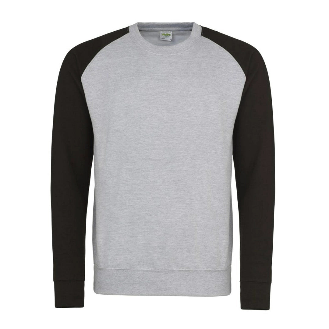 AWDis JH033 Just Hoods Baseball Sweatshirt - COOZO