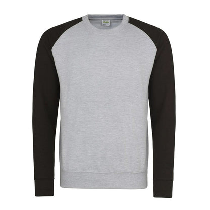 AWDis JH033 Just Hoods Baseball Sweatshirt - COOZO