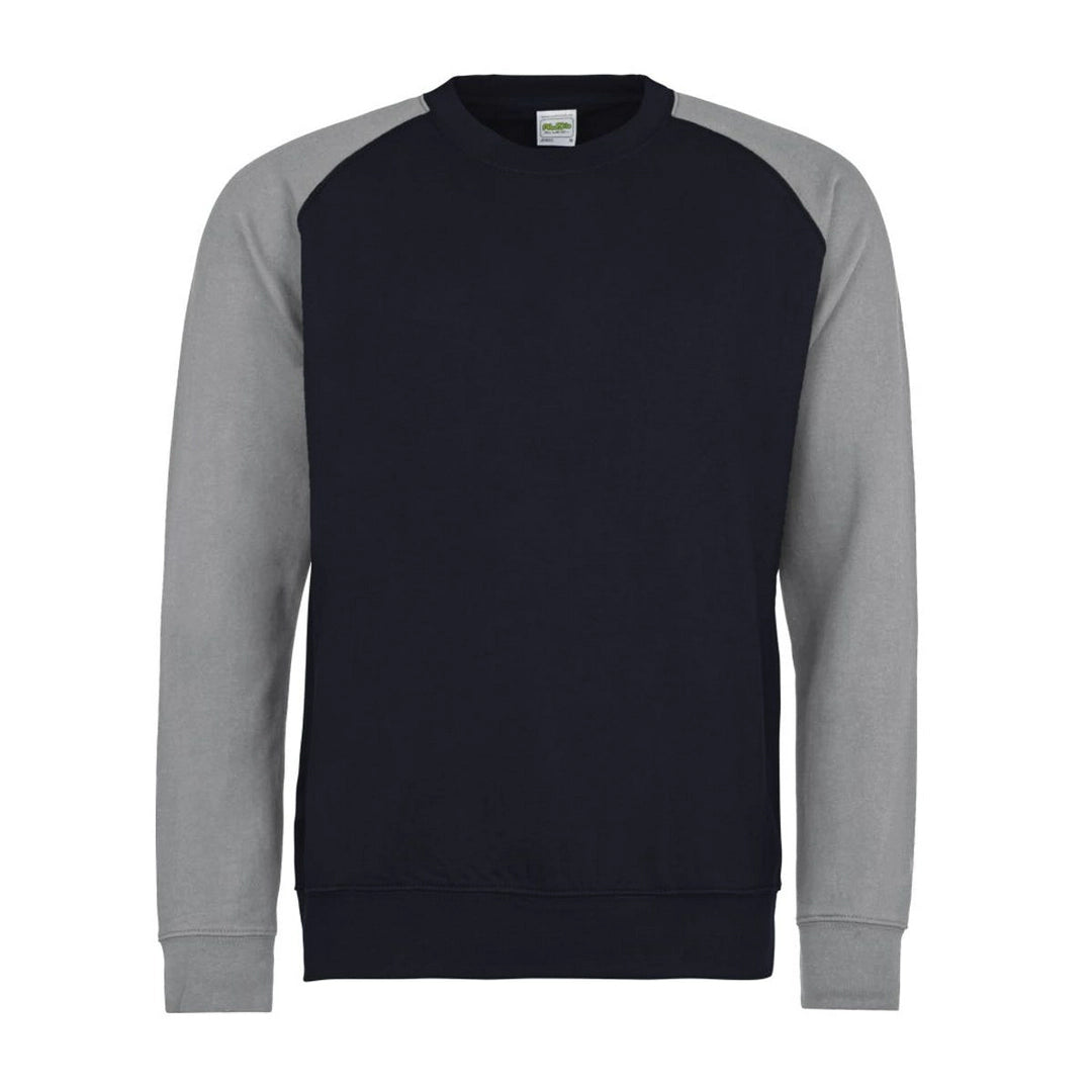 AWDis JH033 Just Hoods Baseball Sweatshirt - COOZO