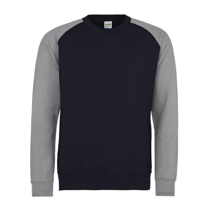 AWDis JH033 Just Hoods Baseball Sweatshirt - COOZO