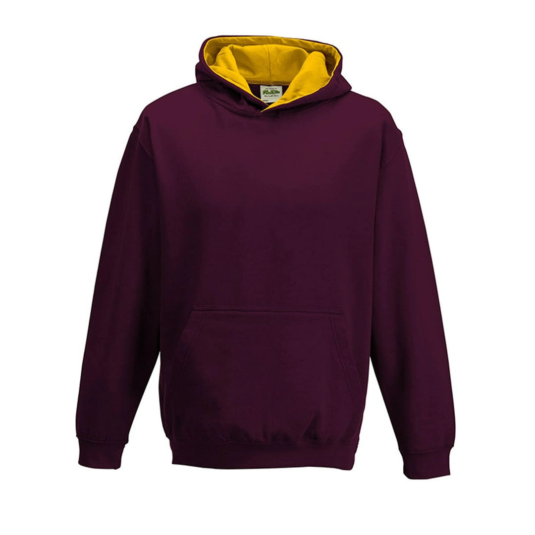 AWDis JH03J Just Hoods Kids Varsity Hoodie - COOZO