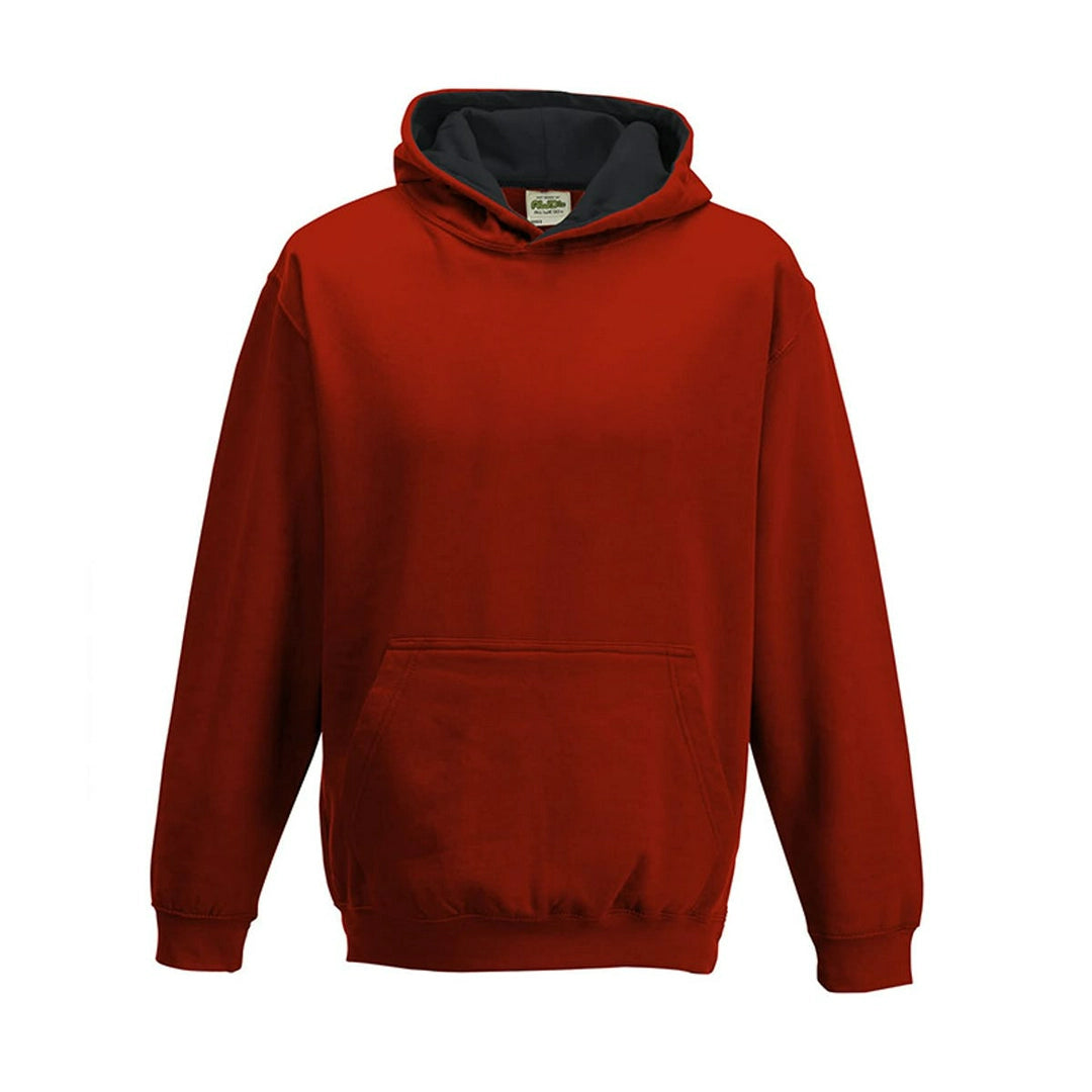 AWDis JH03J Just Hoods Kids Varsity Hoodie - COOZO