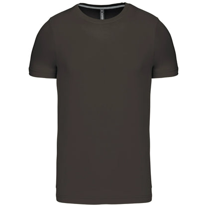 MENS SHORT SLEEVE CREW NECK T-SHIRT-DGRYXL