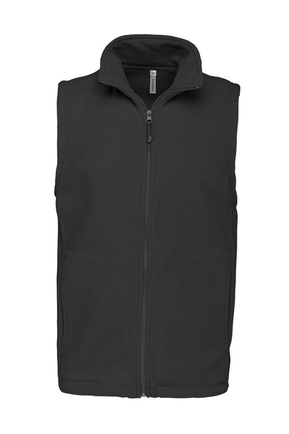 Luca men's microfleece gilet-DGRYXL