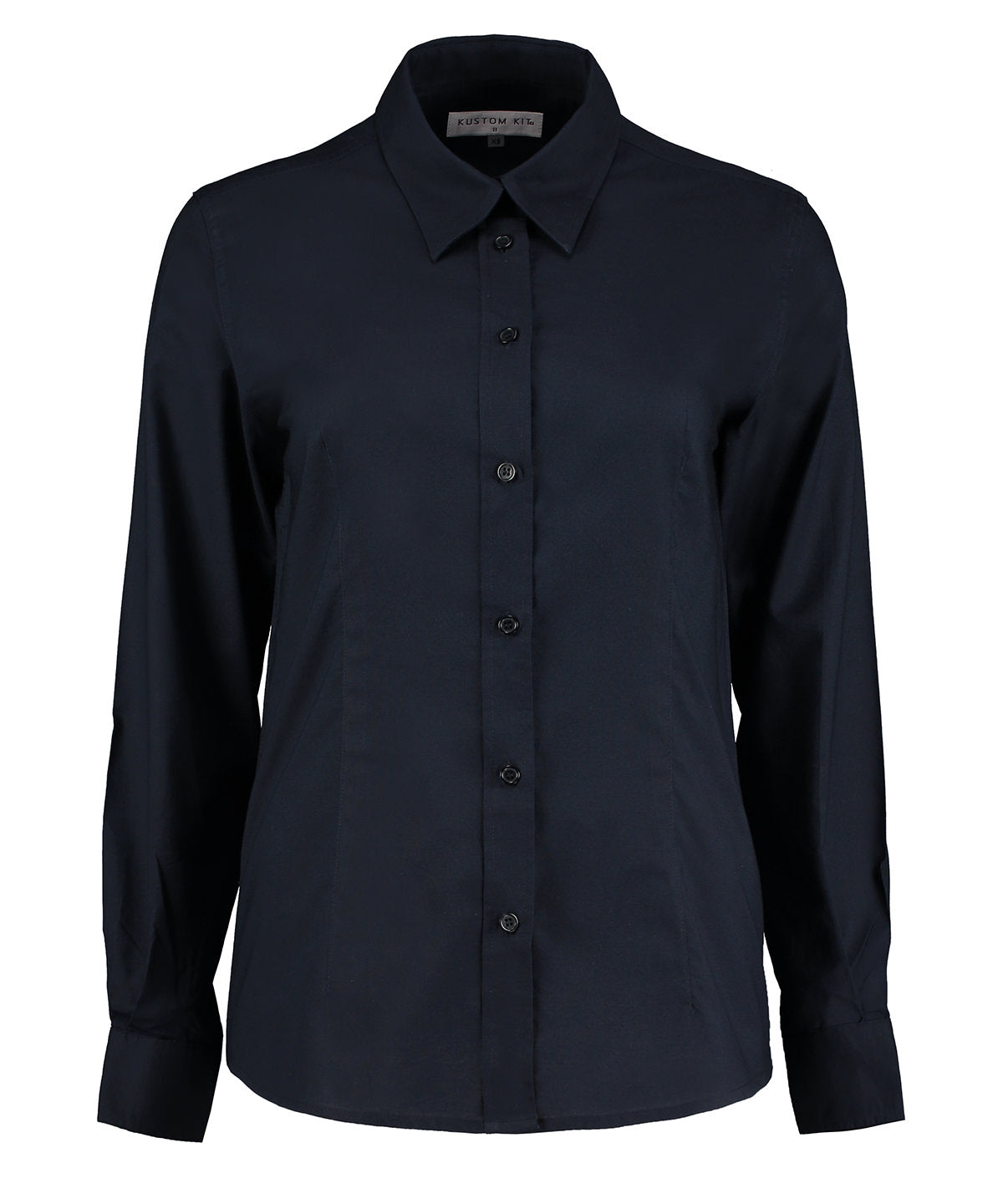 Tailored Fit Long Sleeve Workwear Oxford Shirt - COOZO