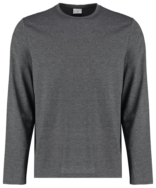 Fashion Fit Long Sleeve SuperwashÂ® 60Â° Tee - COOZO