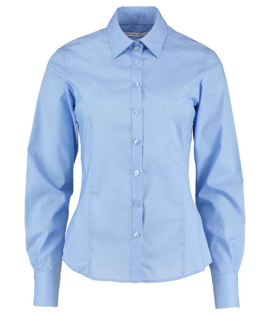 Tailored Fit Long Sleeve Business Shirt - COOZO