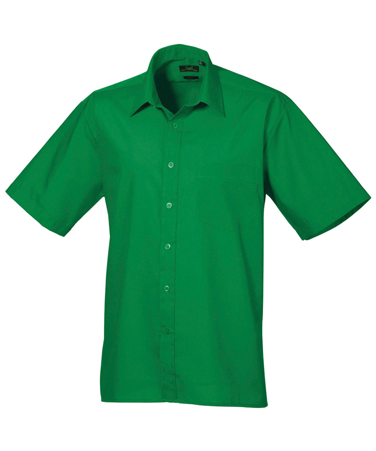 Premier Short Sleeve Poplin Shirt Rich color - COOZO