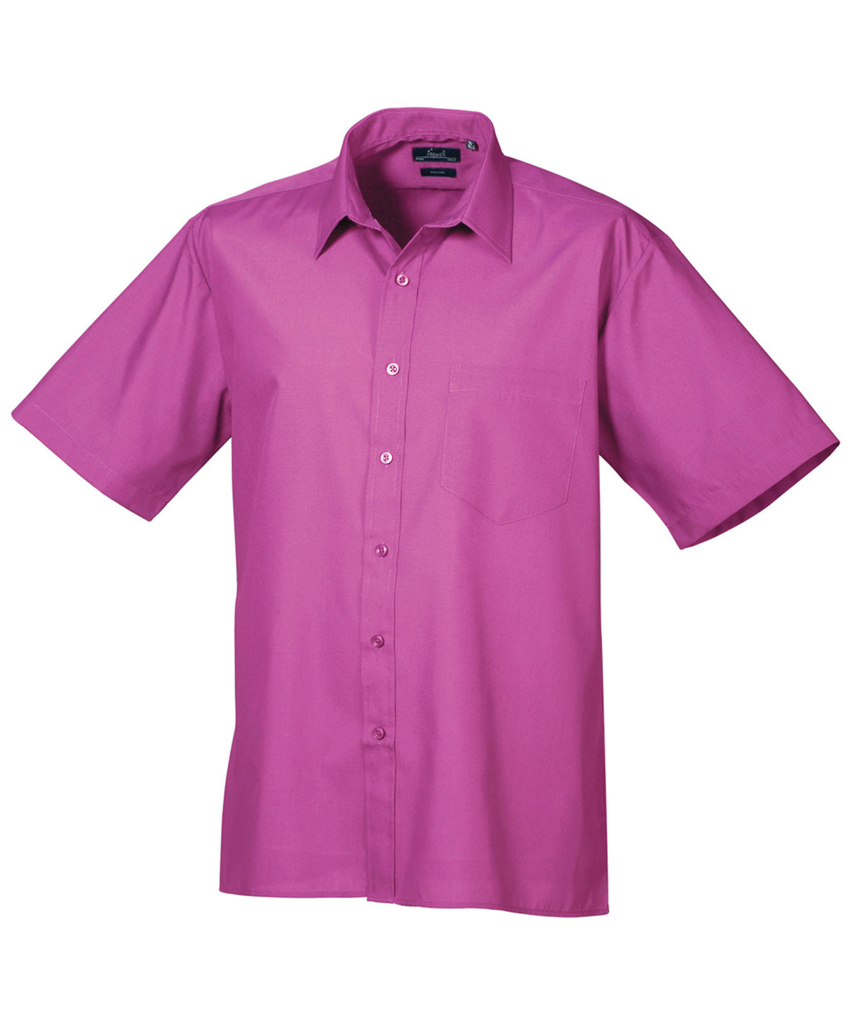 Premier Short Sleeve Poplin Shirt Rich color - COOZO