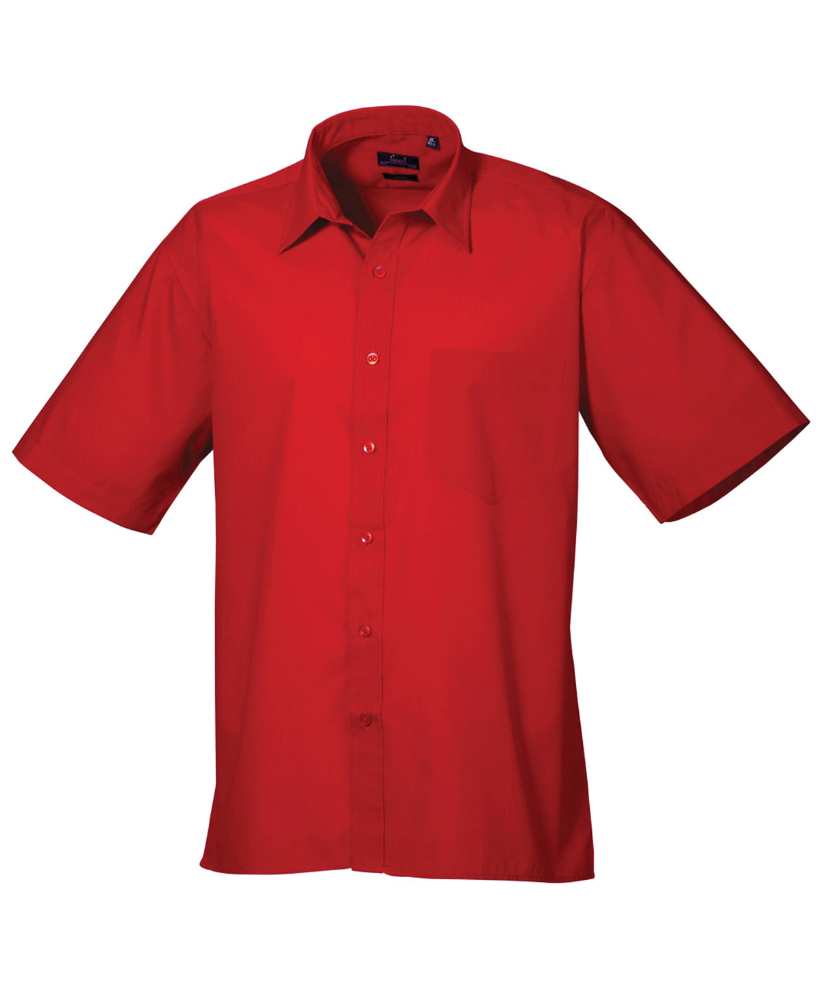 Premier Short Sleeve Poplin Shirt Rich color - COOZO