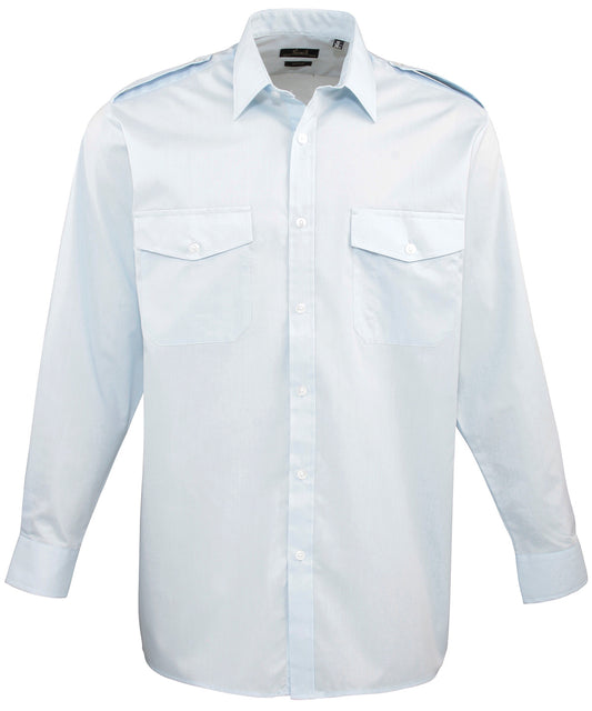 Premier Long Sleeve Pilot Shirt - COOZO