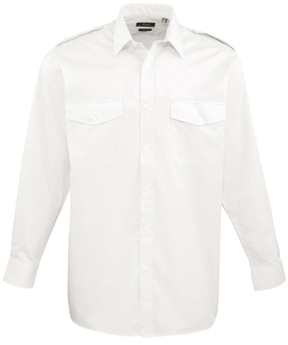 Premier Long Sleeve Pilot Shirt - COOZO