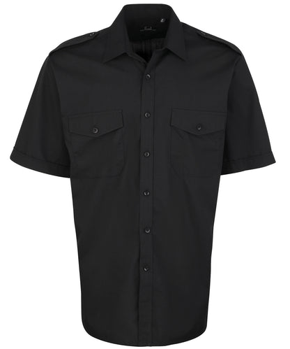 Premier Short Sleeve Pilot Shirt - COOZO