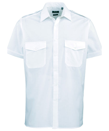 Premier Short Sleeve Pilot Shirt - COOZO