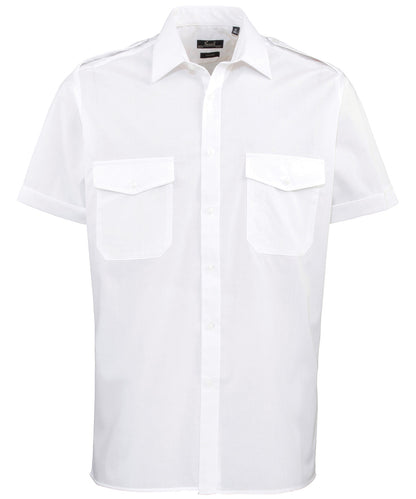 Premier Short Sleeve Pilot Shirt - COOZO