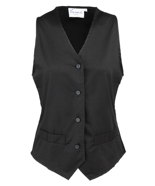 Premier Ladies Hospitality Waistcoat - COOZO