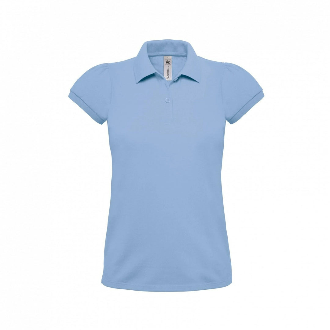 B&C PW460 Ladies Heavymill Polo Shirt - COOZO