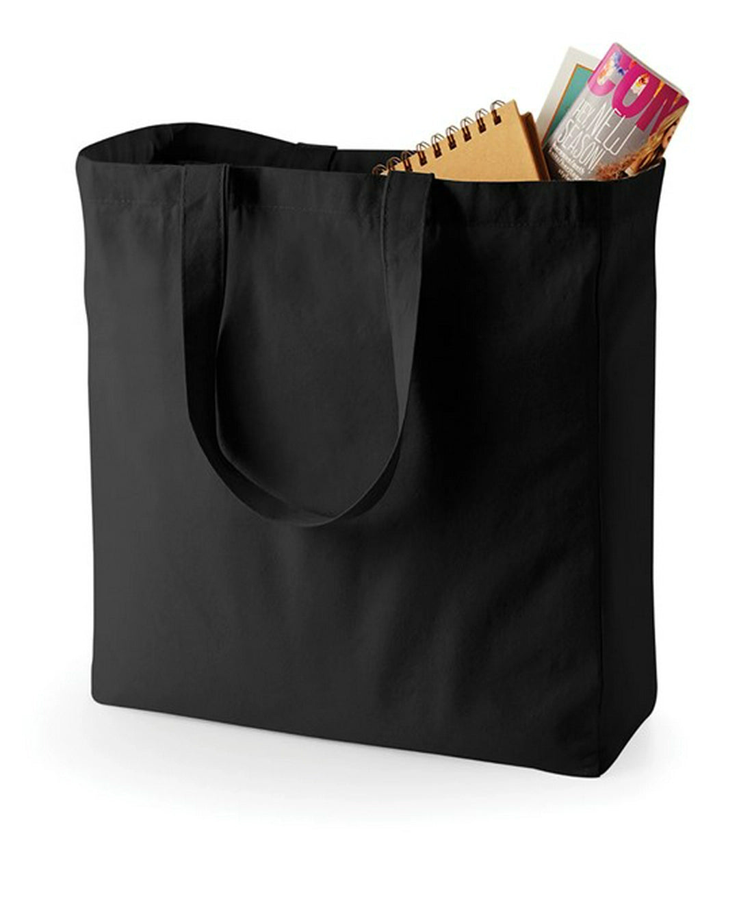 Canvas Classic Shopper-BLK1S