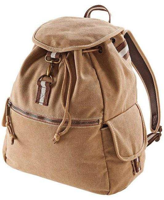 Vintage Canvas Backpack-SHR1S