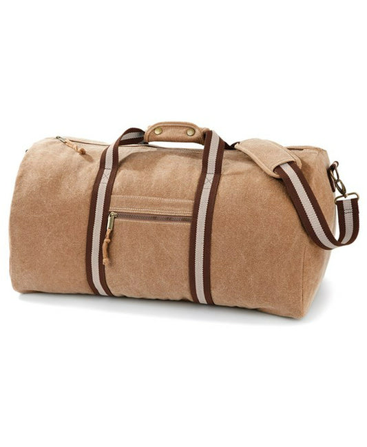 Vintage Canvas Holdall-SHR1S