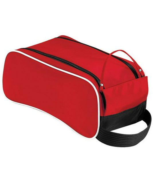 Quadra Teamwear Shoe Bag-CR/BLK/W1S