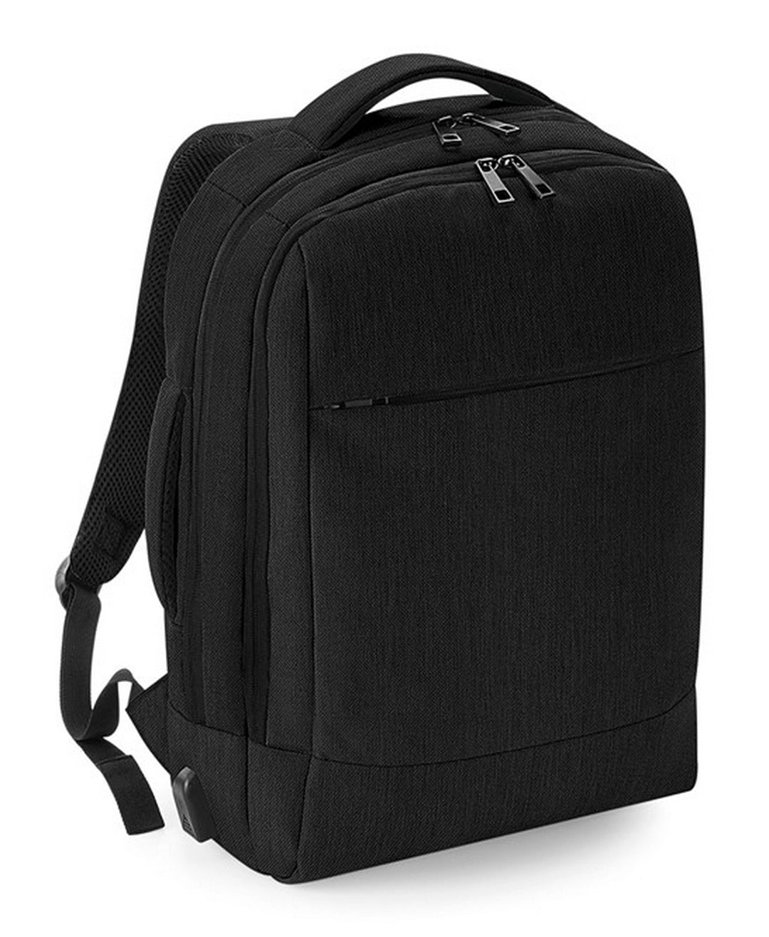 Q-Tech Charge Convertible Backpack-BLK1S