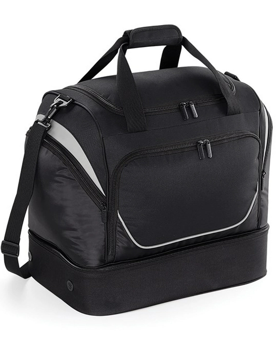 Pro Team Hardbase Holdall-BLK/LGRY1S