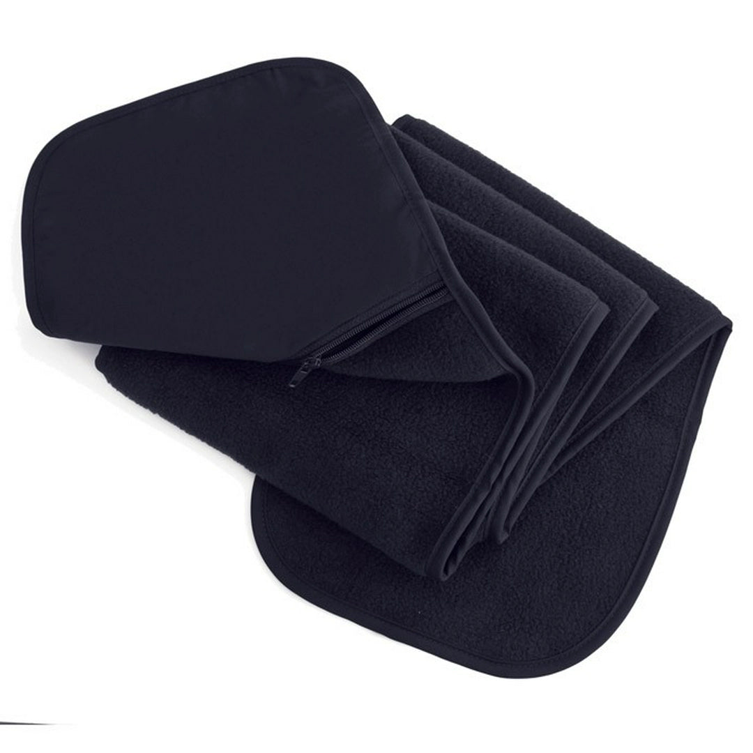 Polartherm? fleece scarf with zip pocket-NVY1S