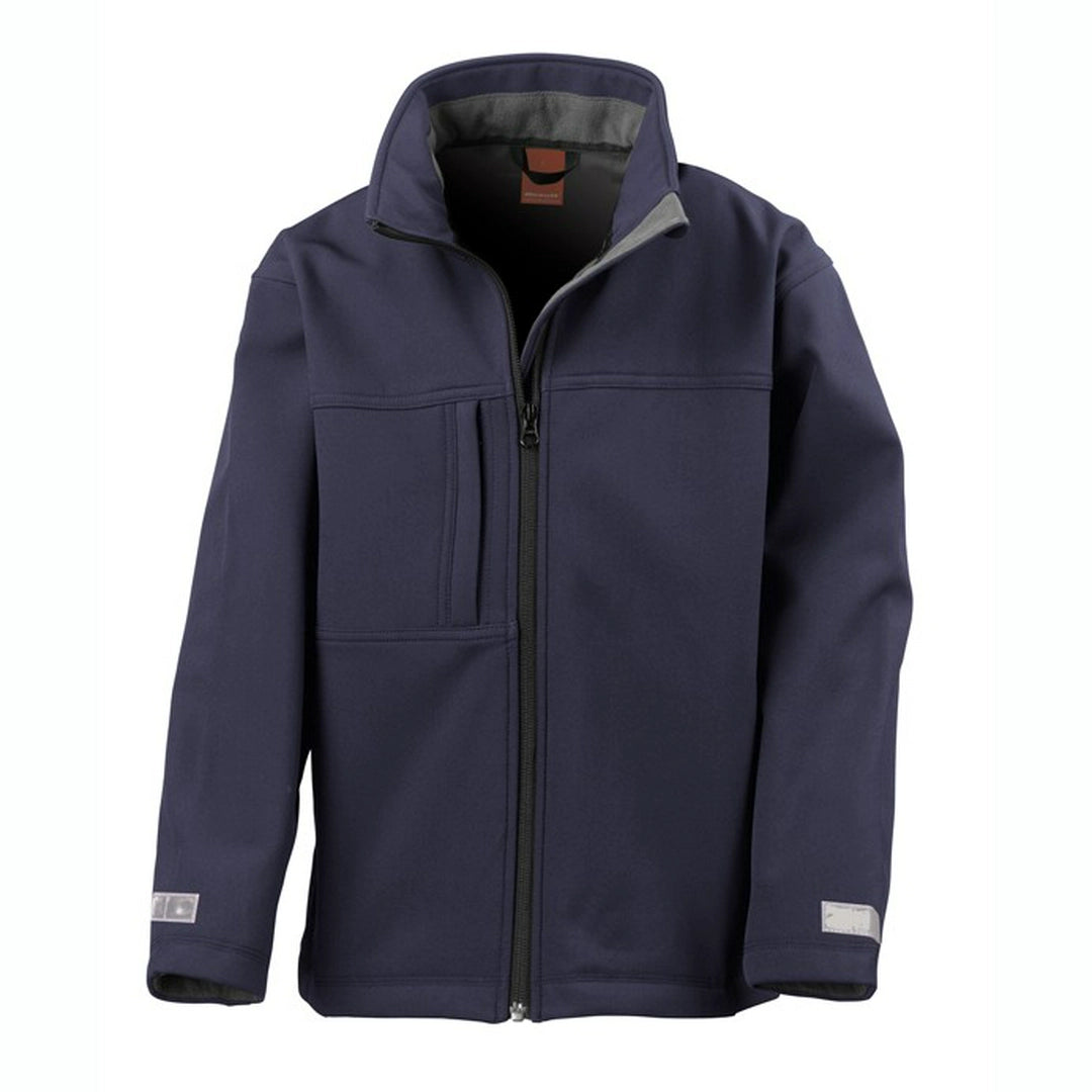 Junior classic softshell 3-layer jacket-NVY9-10