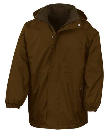 Kid's Reversible StormDri 4000 Fleece Jacket-BRN/BRN9-10