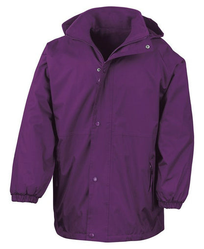 Kid's Reversible StormDri 4000 Fleece Jacket-PUR/PUR9-10