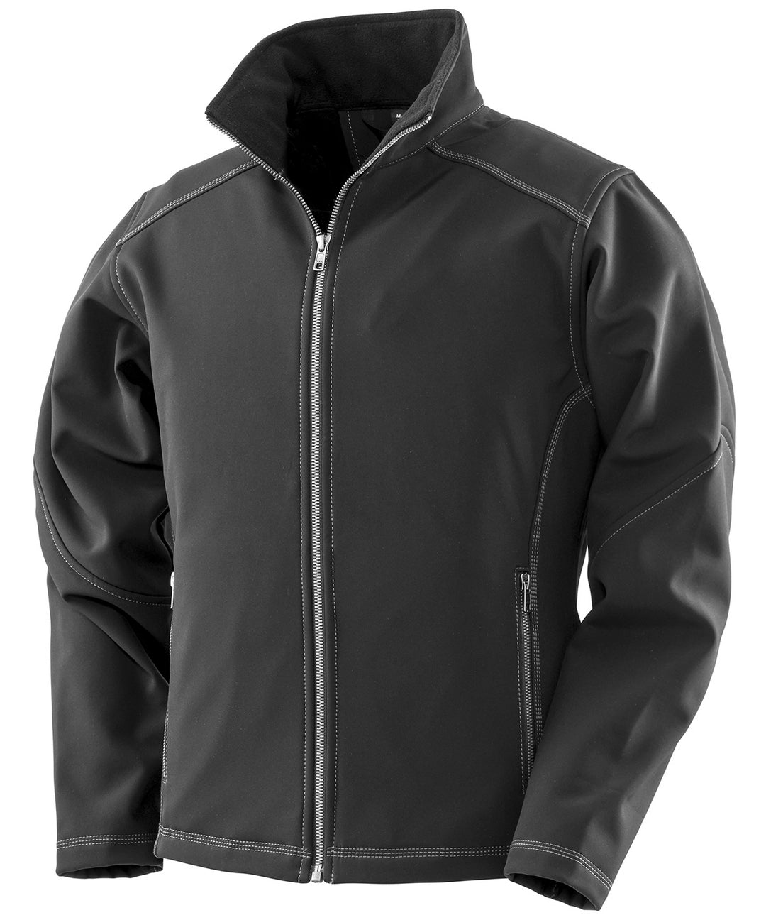 Women's Treble Stitch Softshell-BLKXS