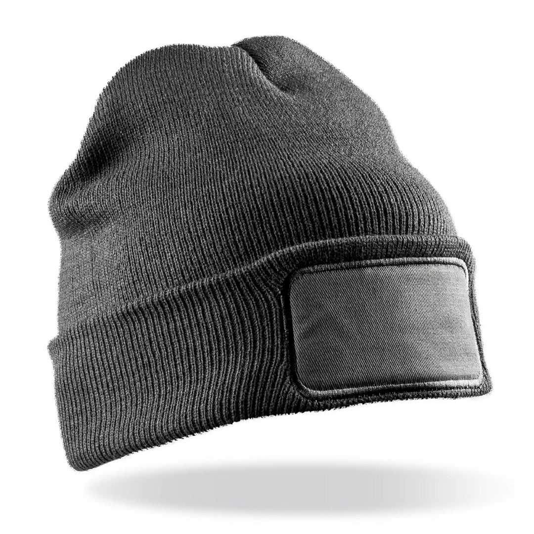 Double Knit Printers Beanie-GRY1S