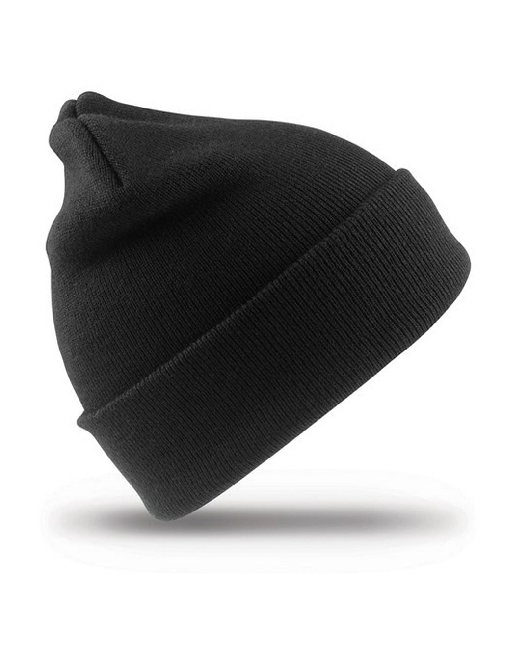 Junior Woolly Ski Hat-BLK1S